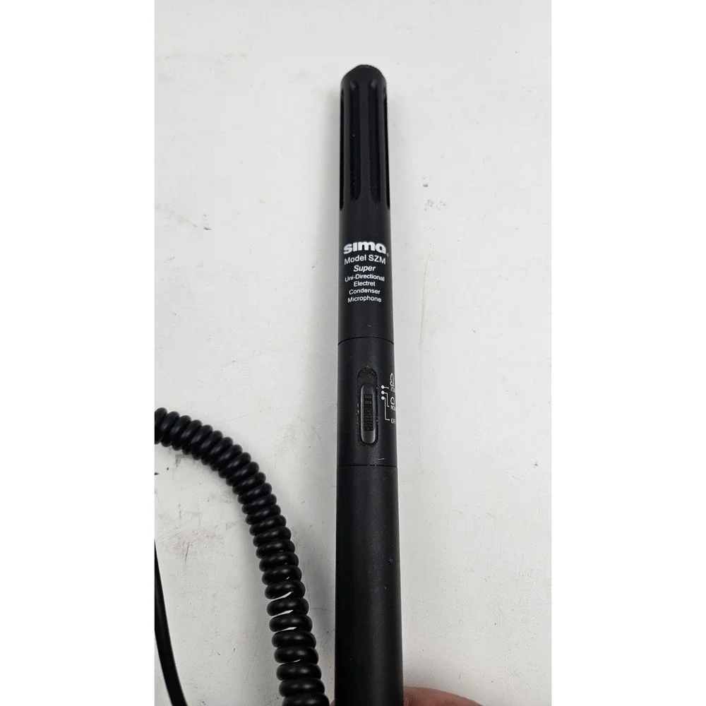 Sima Model SZM Super Unidirectional Condenser Microphone Black Studio Musi As Is